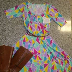 JUST ARRIVED💚NWT LULAROE XXS NICOLE DRESS